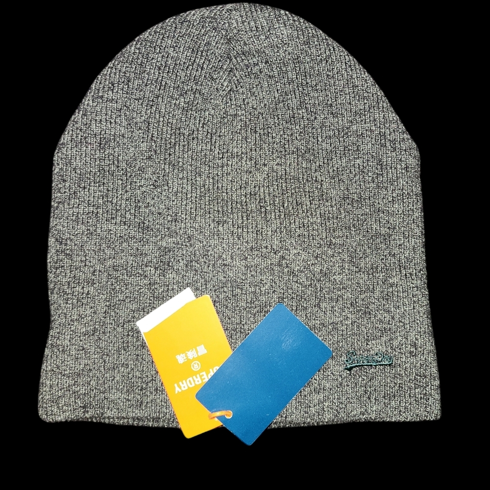 Organic Cotton Orange Label Vintage Logo Superdry Beanie